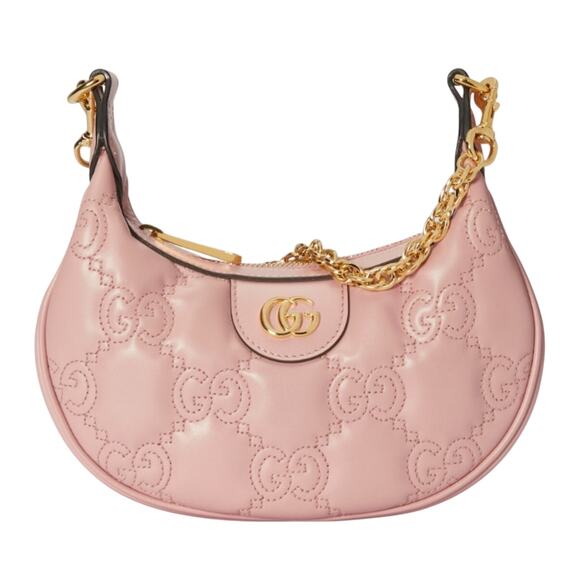 GUCCI GG MATELASSE LIGHT PINK BAG - SOLD OUT NWT 8.26 x 5.51x 2.36 - Picture 1 of 7
